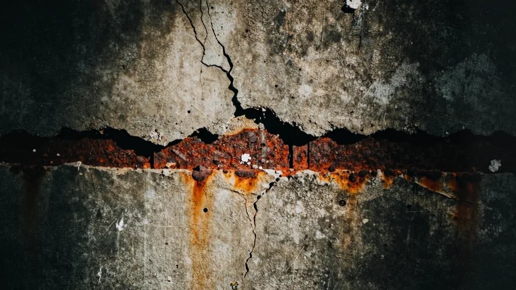 Altbausanierung, Entkernung und Betoninstandsetzung im laufenden Bestand.